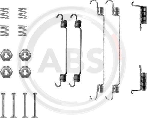 A.B.S. 0737Q - Комплектуючі, барабанний гальмівний механізм autozip.com.ua