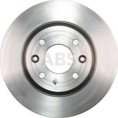 A.B.S. 16076 - Гальмівний диск autozip.com.ua