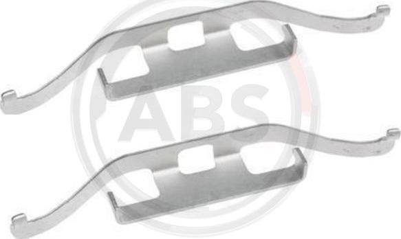 A.B.S. 1682Q - Комплектуючі, колодки дискового гальма autozip.com.ua