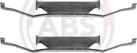 A.B.S. 1054Q - Комплектуючі, колодки дискового гальма autozip.com.ua