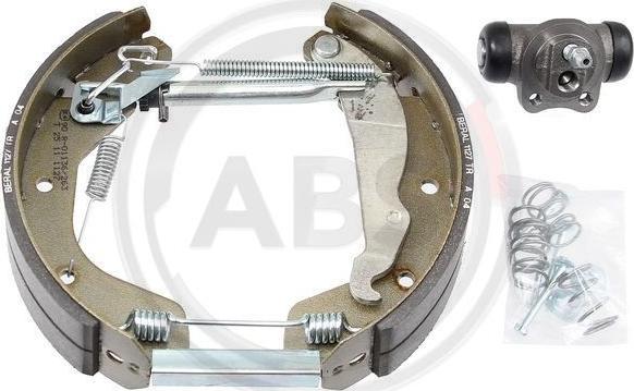 A.B.S. 111445 - Комплект гальм, барабанний механізм autozip.com.ua