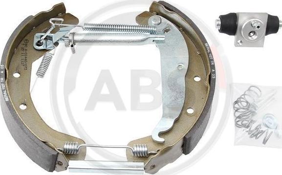A.B.S. 111441 - Комплект гальм, барабанний механізм autozip.com.ua