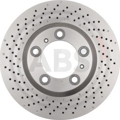 A.B.S. 18410 - Гальмівний диск autozip.com.ua