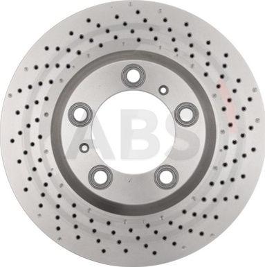 A.B.S. 18411 - Гальмівний диск autozip.com.ua