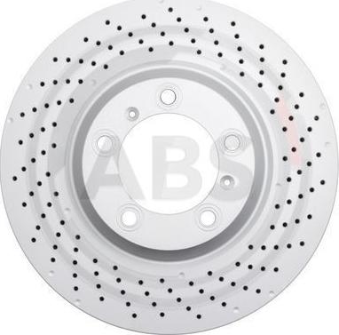 A.B.S. 18010 - Гальмівний диск autozip.com.ua