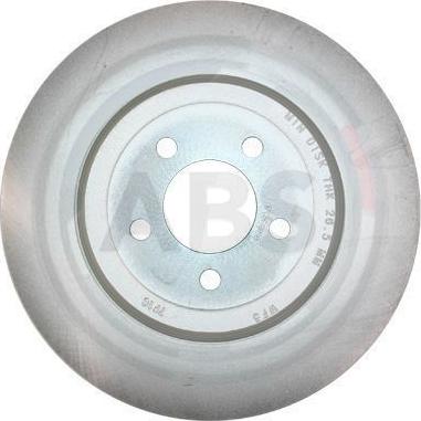 A.B.S. 17903 - Гальмівний диск autozip.com.ua
