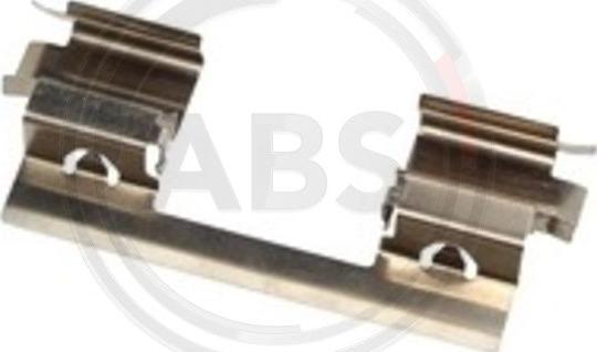 A.B.S. 1798Q - Комплектуючі, колодки дискового гальма autozip.com.ua