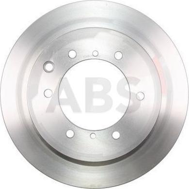 A.B.S. 17572 - Гальмівний диск autozip.com.ua