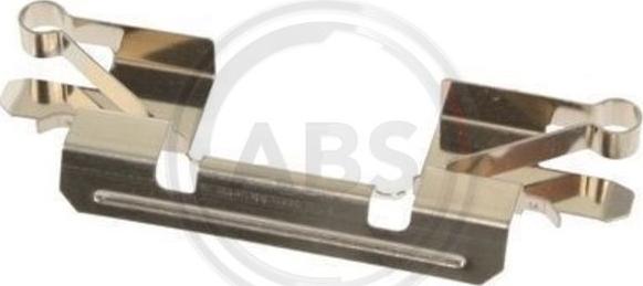 A.B.S. 1769Q - Комплектуючі, колодки дискового гальма autozip.com.ua