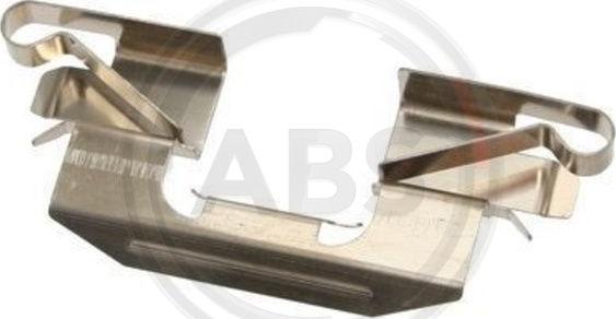 A.B.S. 1720Q - Комплектуючі, колодки дискового гальма autozip.com.ua