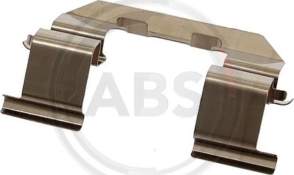 A.B.S. 1723Q - Комплектуючі, колодки дискового гальма autozip.com.ua