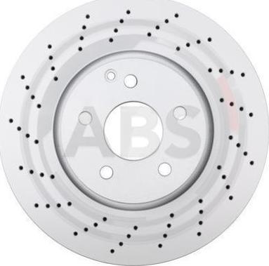 A.B.S. 17759 - Гальмівний диск autozip.com.ua