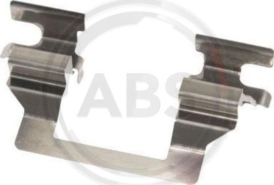 A.B.S. 1778Q - Комплектуючі, колодки дискового гальма autozip.com.ua