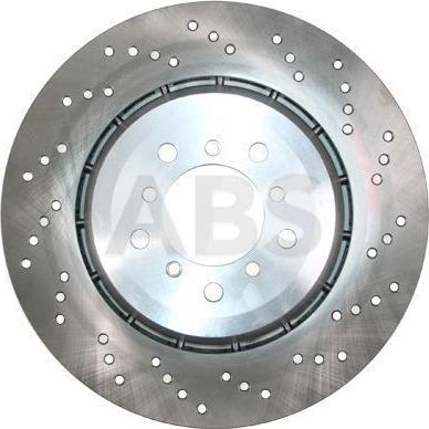 A.B.S. 17735 - Гальмівний диск autozip.com.ua
