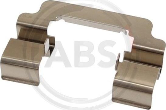 A.B.S. 1777Q - Комплектуючі, колодки дискового гальма autozip.com.ua