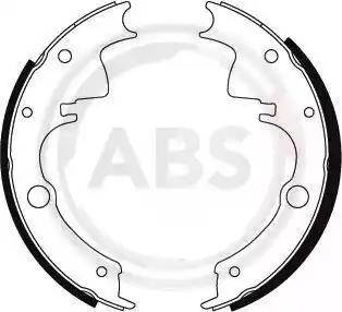 A.B.S. 8751 - Комплект гальм, барабанний механізм autozip.com.ua