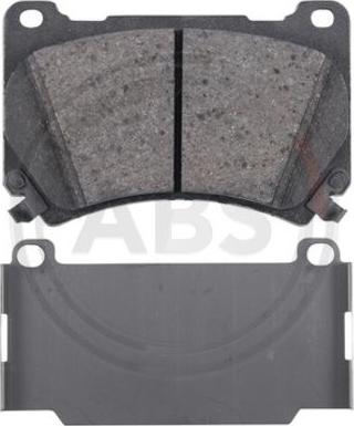 A.B.S. 35036 - Гальмівні колодки, дискові гальма autozip.com.ua