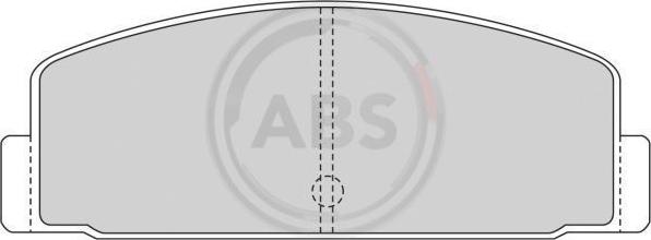 A.B.S. 36390 - Гальмівні колодки, дискові гальма autozip.com.ua