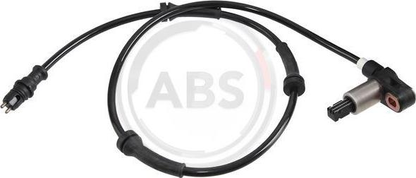 A.B.S. 30407 - Датчик ABS, частота обертання колеса autozip.com.ua