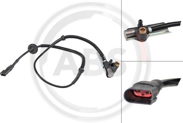 A.B.S. 30102 - Датчик ABS, частота обертання колеса autozip.com.ua