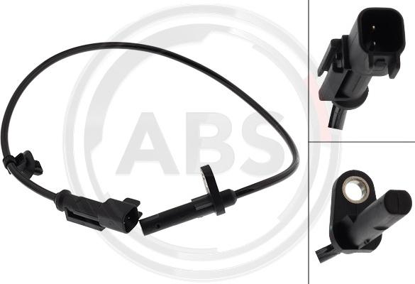 A.B.S. 33058 - Датчик ABS, частота обертання колеса autozip.com.ua