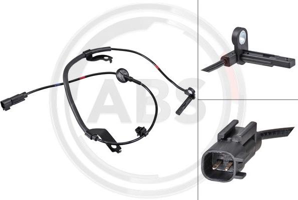 A.B.S. 32199 - Датчик ABS, частота обертання колеса autozip.com.ua