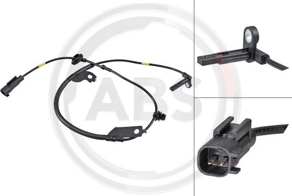 A.B.S. 32198 - Датчик ABS, частота обертання колеса autozip.com.ua