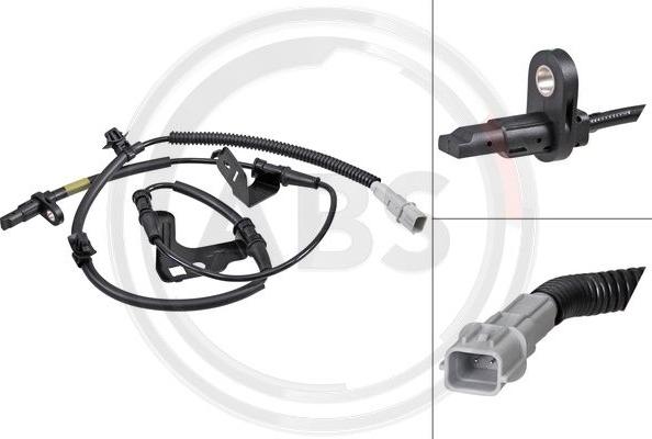 A.B.S. 32293 - Датчик ABS, частота обертання колеса autozip.com.ua
