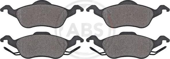 A.B.S. 37100 - Гальмівні колодки, дискові гальма autozip.com.ua