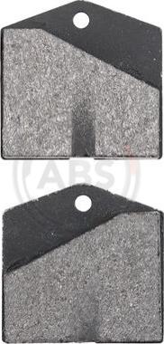 A.B.S. 37828 - Гальмівні колодки, стояночні дискові гальма autozip.com.ua