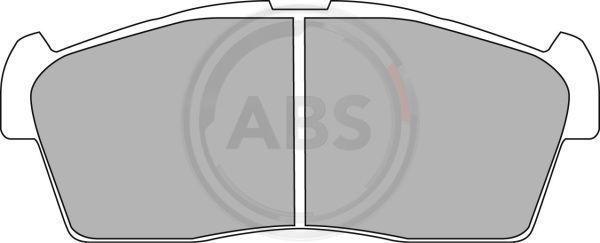 A.B.S. 37236 - Гальмівні колодки, дискові гальма autozip.com.ua