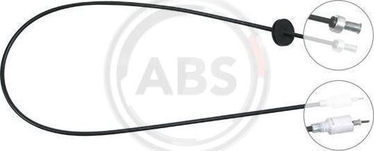 A.B.S. K43123 - Тросик спідометра autozip.com.ua