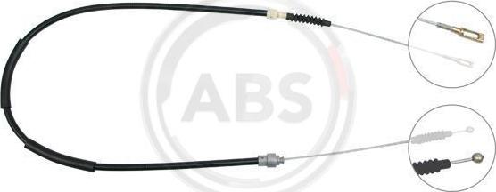 A.B.S. K10056 - Трос, гальмівна система autozip.com.ua