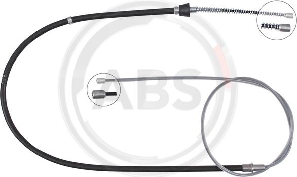 A.B.S. K10100 - Трос, гальмівна система autozip.com.ua