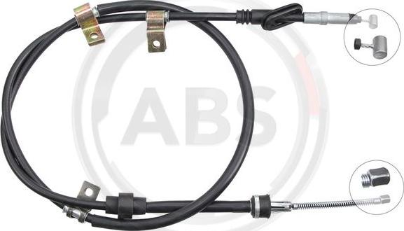 A.B.S. K10857 - Трос, гальмівна система autozip.com.ua