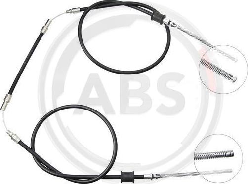 A.B.S. K10875 - Трос, гальмівна система autozip.com.ua