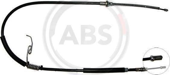 A.B.S. K17858 - Трос, гальмівна система autozip.com.ua