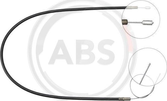 A.B.S. K33010 - Тросик газу autozip.com.ua