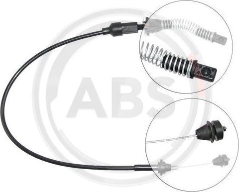 A.B.S. K32480 - Тросик газу autozip.com.ua