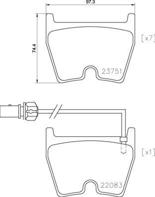 A.B.S. P85139 - Гальмівні колодки, дискові гальма autozip.com.ua