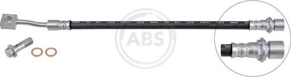 A.B.S. SL 1144 - Гальмівний шланг autozip.com.ua