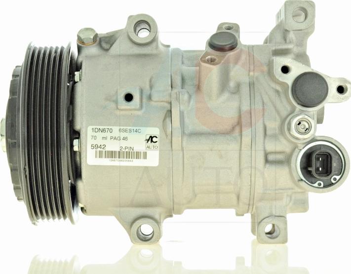 ACAUTO AC-01DN670 - Компресор, кондиціонер autozip.com.ua