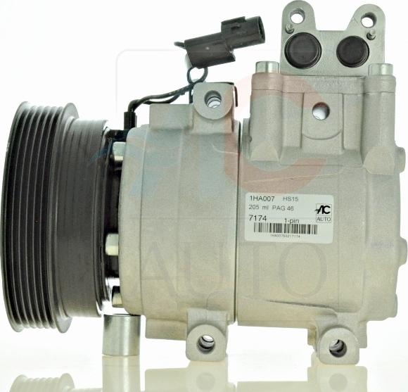 ACAUTO AC-01HA007 - Компресор, кондиціонер autozip.com.ua