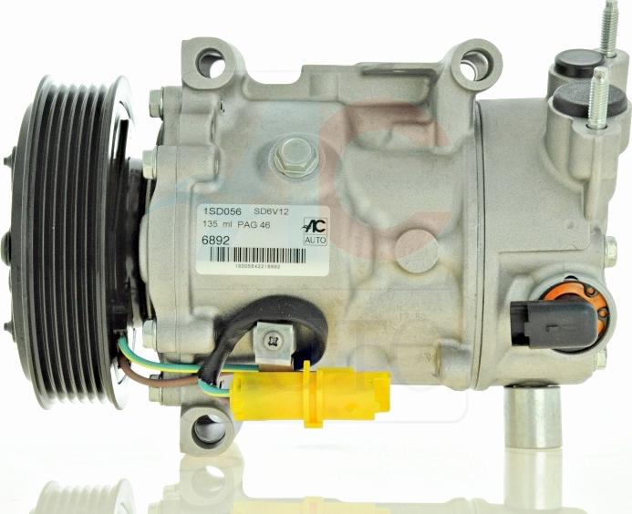 ACAUTO AC-01SD056 - Компресор, кондиціонер autozip.com.ua
