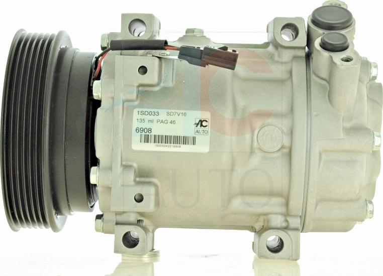 ACAUTO AC-01SD033 - Компресор, кондиціонер autozip.com.ua