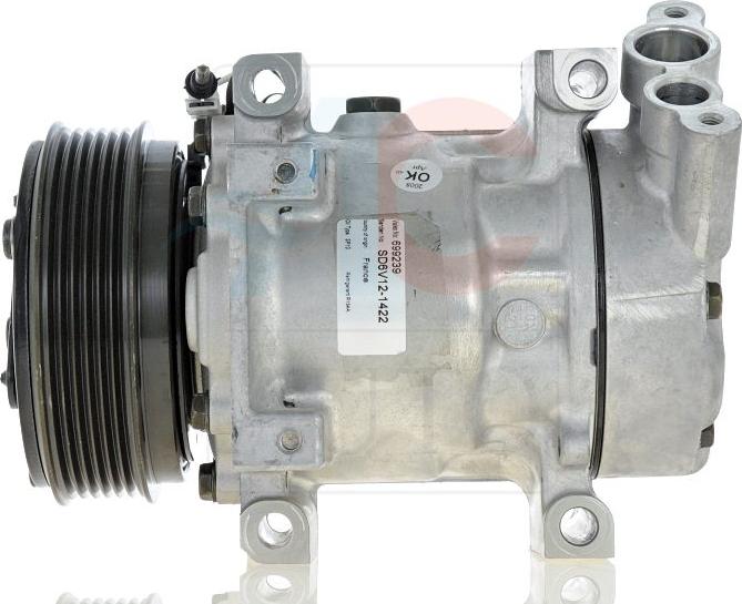 ACAUTO AC-01SD146 - Компресор, кондиціонер autozip.com.ua