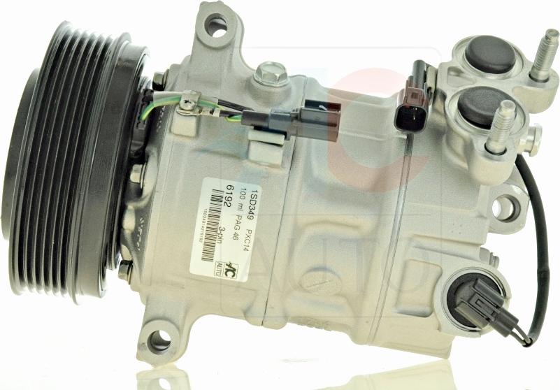 ACAUTO AC-01SD349 - Компресор, кондиціонер autozip.com.ua
