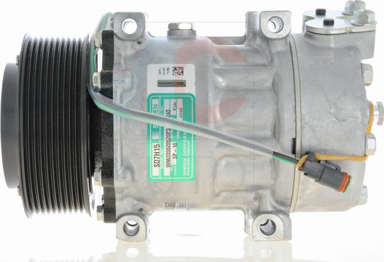ACAUTO AC-01SD363 - Компресор, кондиціонер autozip.com.ua