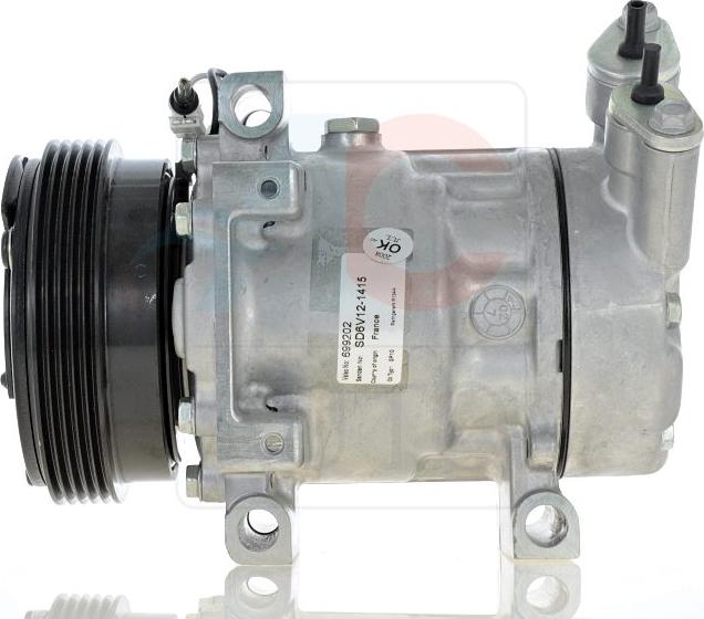 ACAUTO AC-01SD277 - Компресор, кондиціонер autozip.com.ua