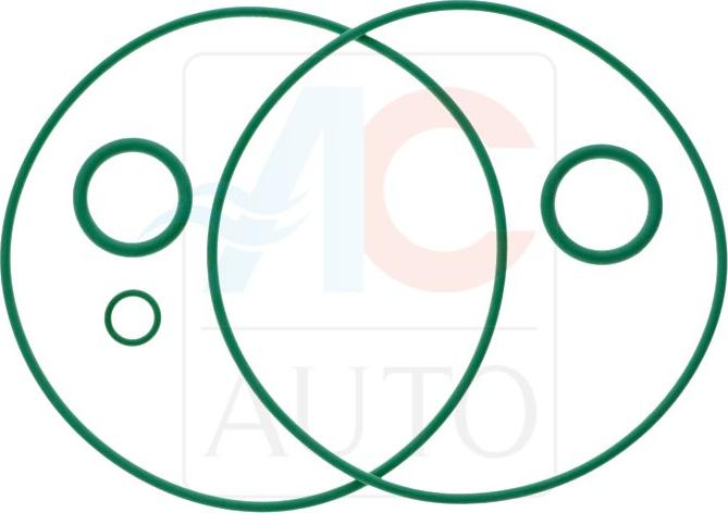 ACAUTO AC-10XK232 - Кільце ущільнювача валу, вал компресора autozip.com.ua